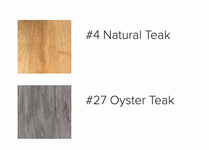 Cape Cod Outdoor Side Table - Natural or Oyster Teak