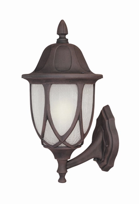 Capella One Light Wall Lantern Autumn GoldOutdoor wall sconces with motion sensor