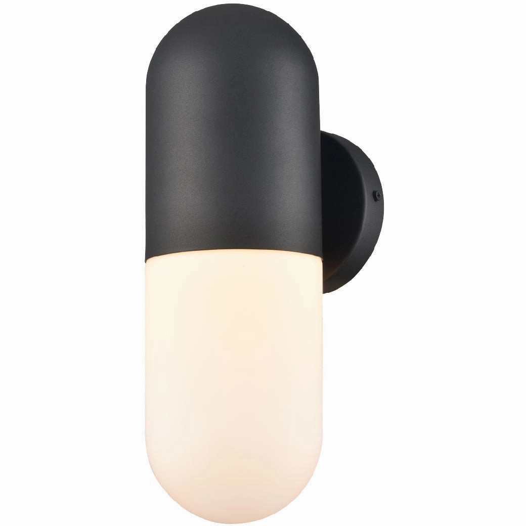 Capsule Medium Outdoor SconceWeatherproof outdoor lighting