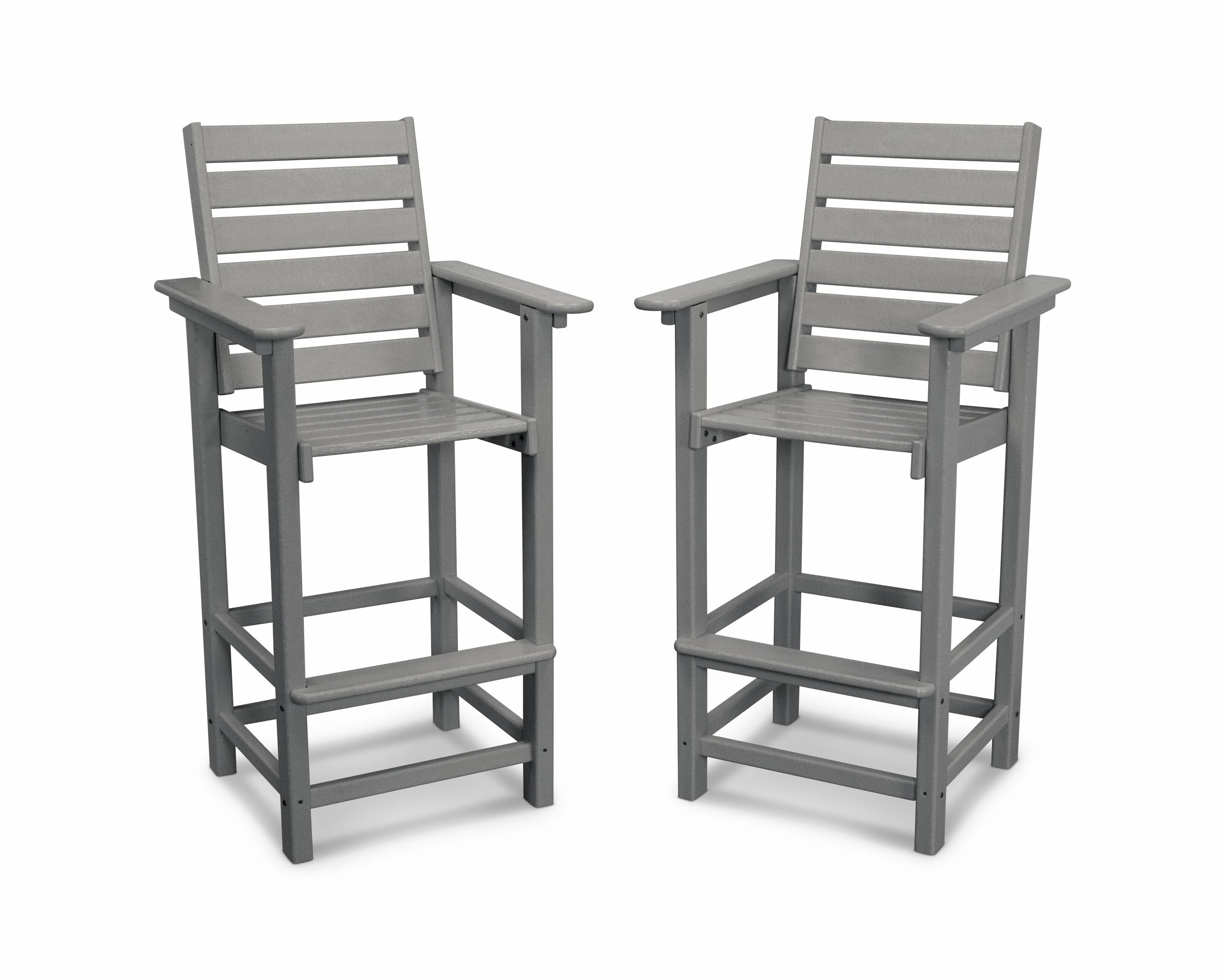 Captain Bar Chair Duooutdoor patio furniture set