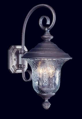Carcassonne Three Light Exterior Wall Mount Siena BronzeOutdoor wall sconces with motion sensor