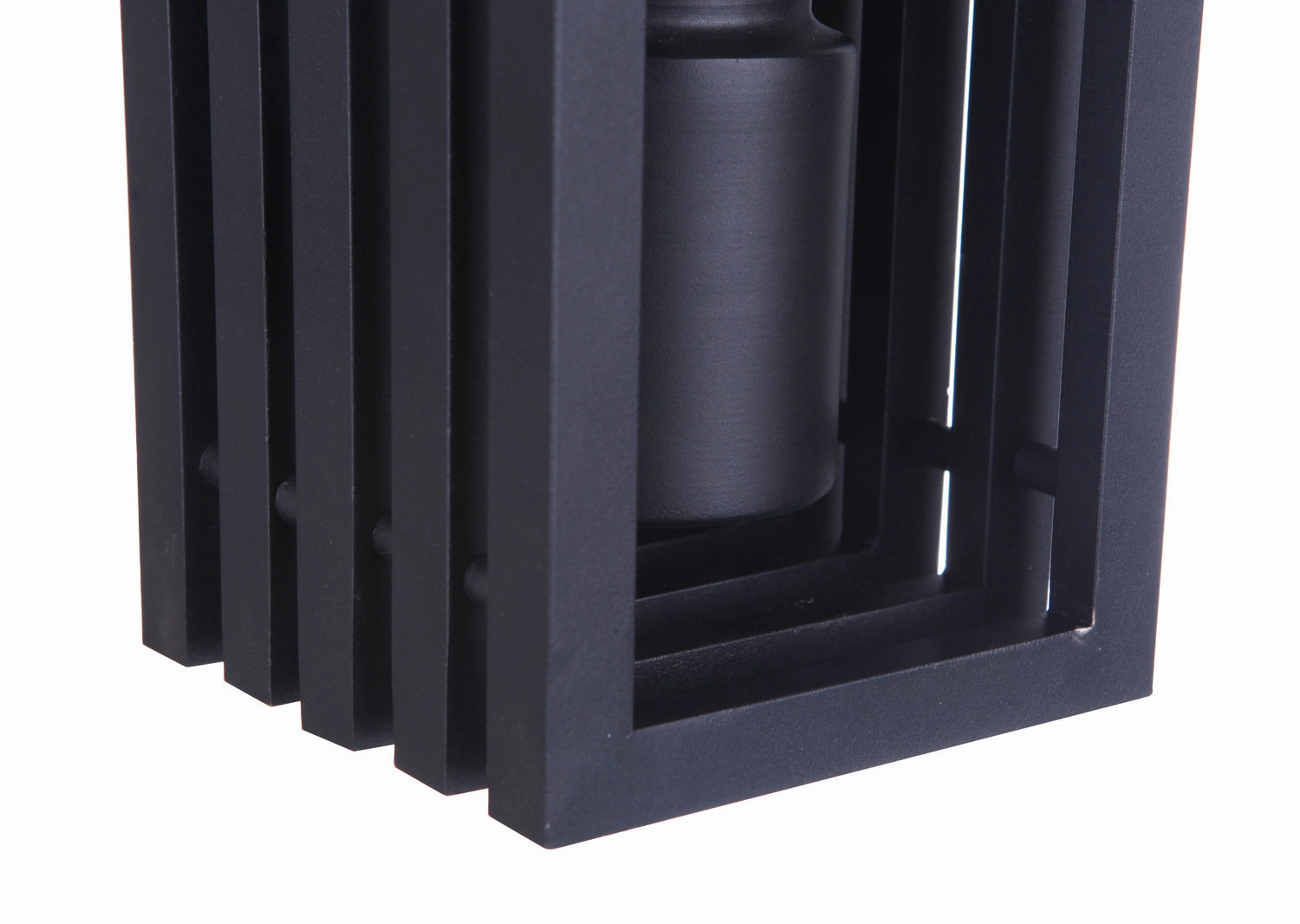 Carmel One Light Outdoor Wall Mount Textured Black