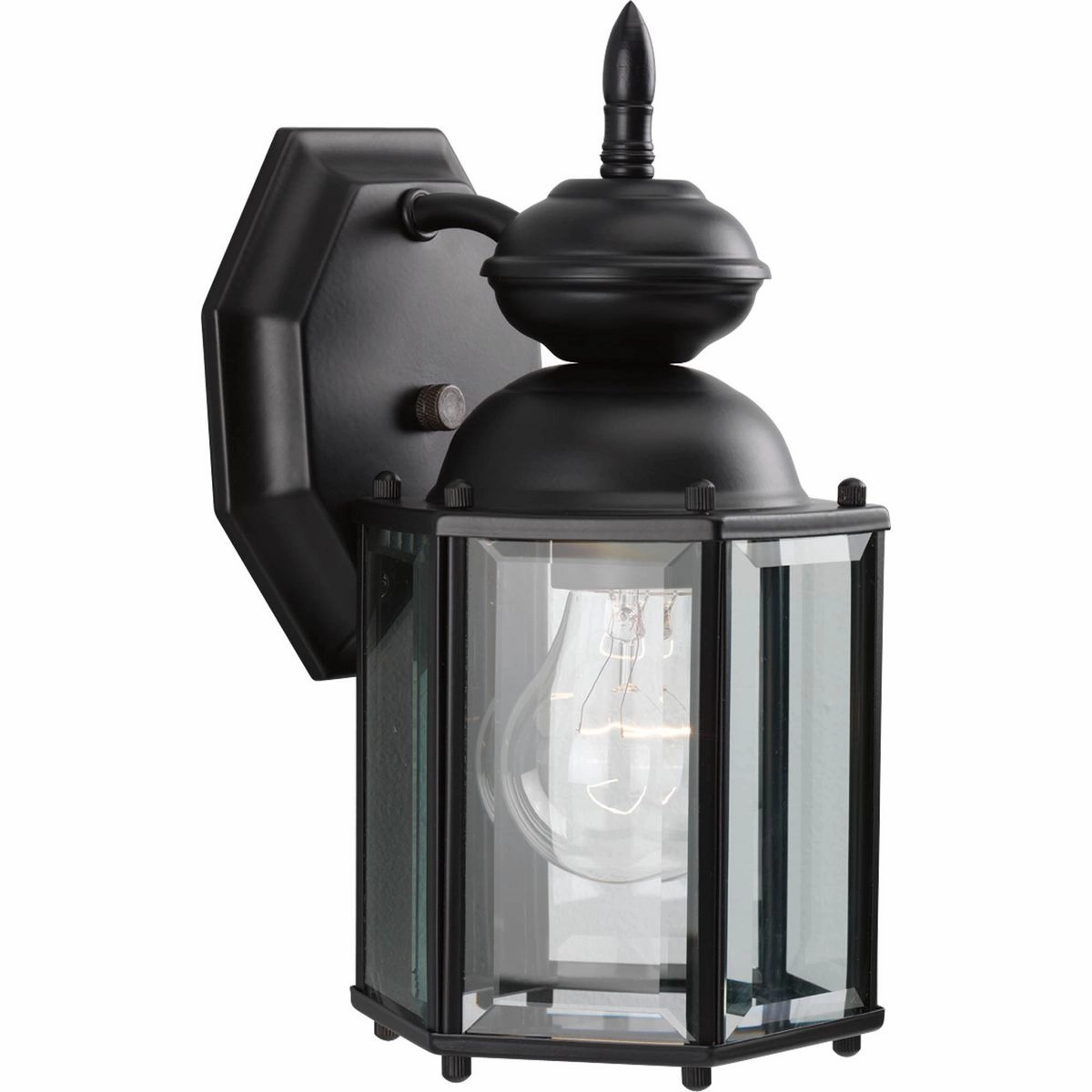 Carriage Classics One Light Wall Lantern Black