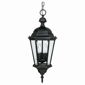 Carriage House 3-Light Outdoor Hanging LanternWeatherproof outdoor lighting