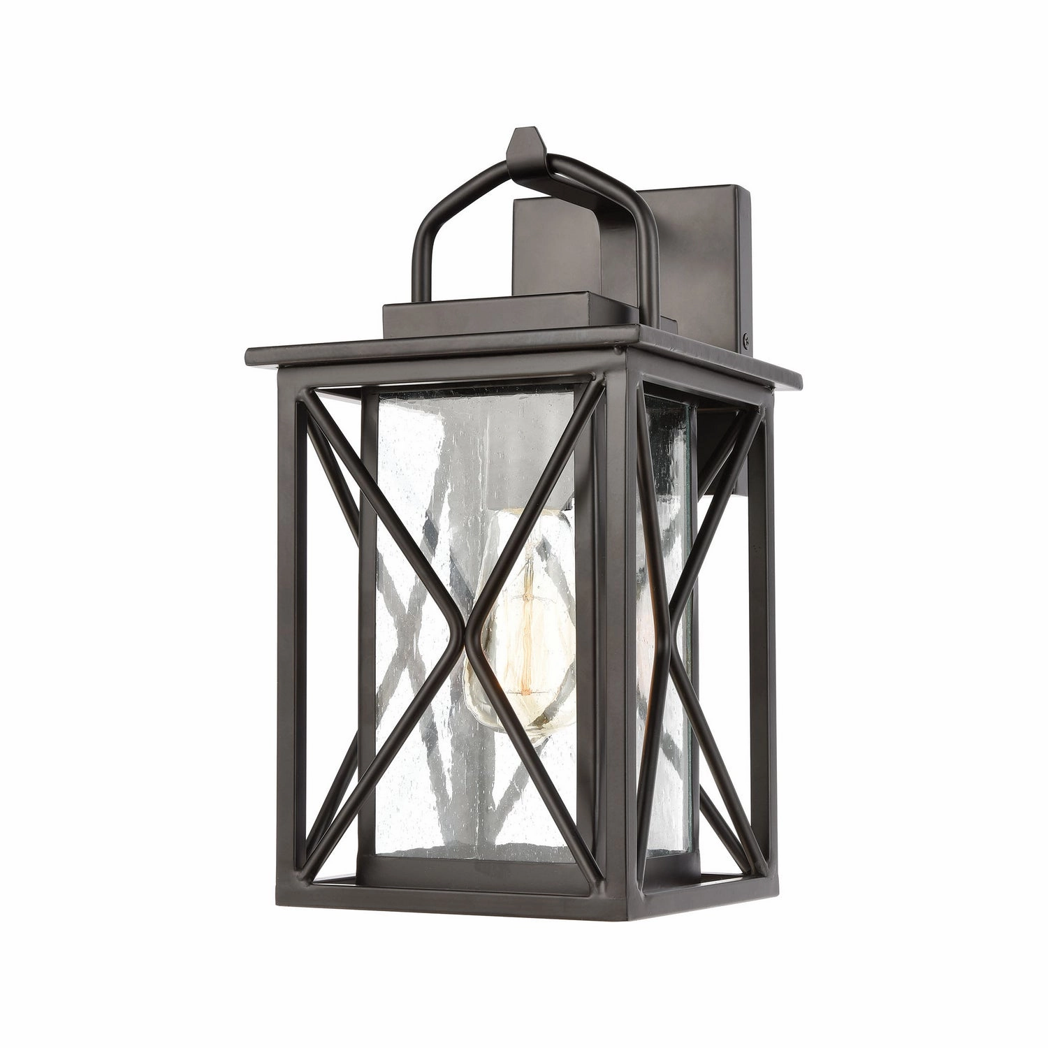 Carriage Light One Light Outdoor Wall Sconce Matte BlackOutdoor wall sconces with motion sensor