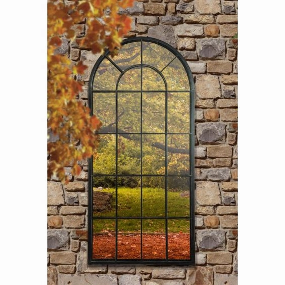 Carrington Country Arch Large Garden Mirror 140 x 65 CMwaterproof decorative outdoor mirror