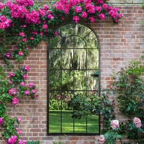 Carrington Country Arch Large Garden Mirror 160 x 75 CMwaterproof decorative outdoor mirror