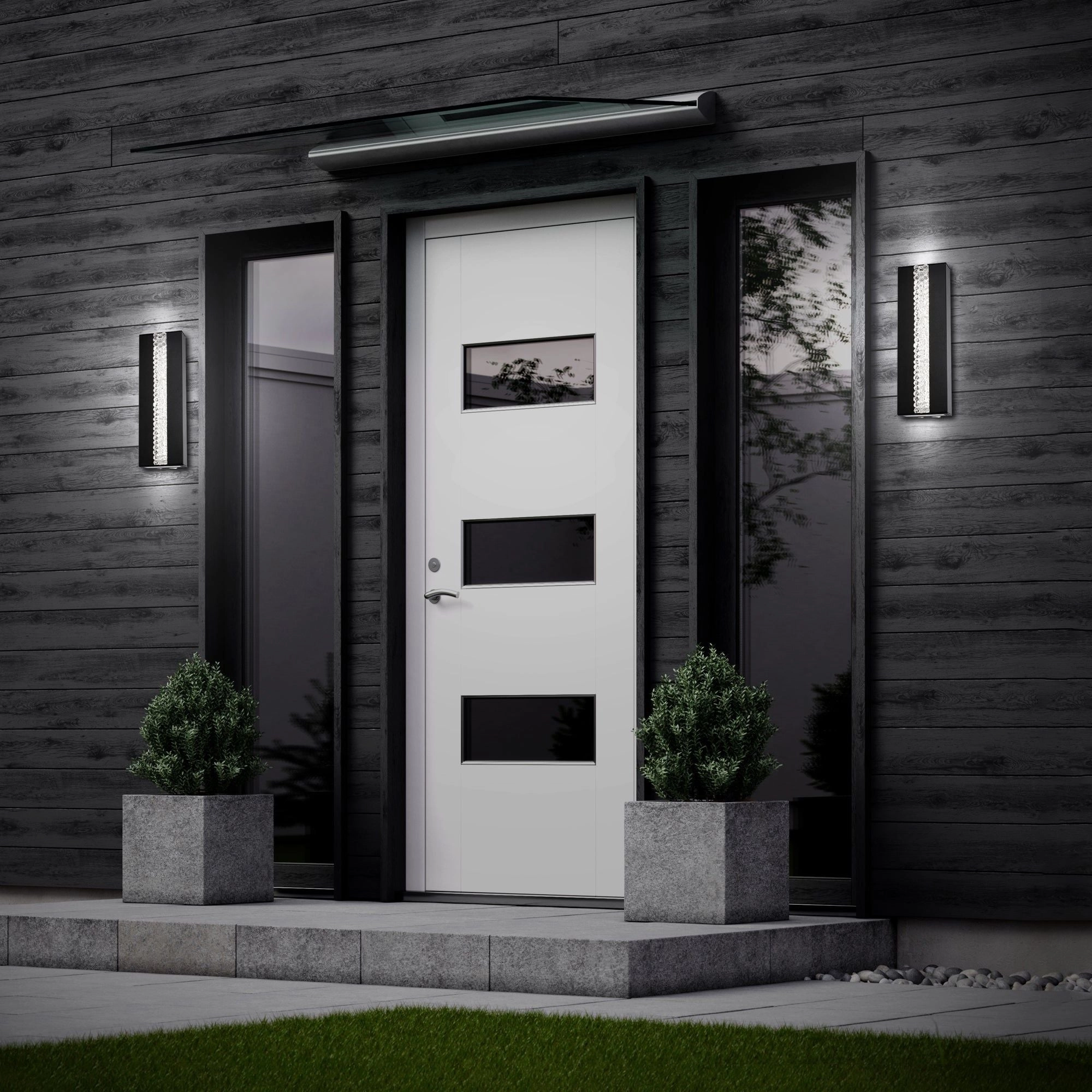 Cascade 18" LED Outdoor Wall Sconce
