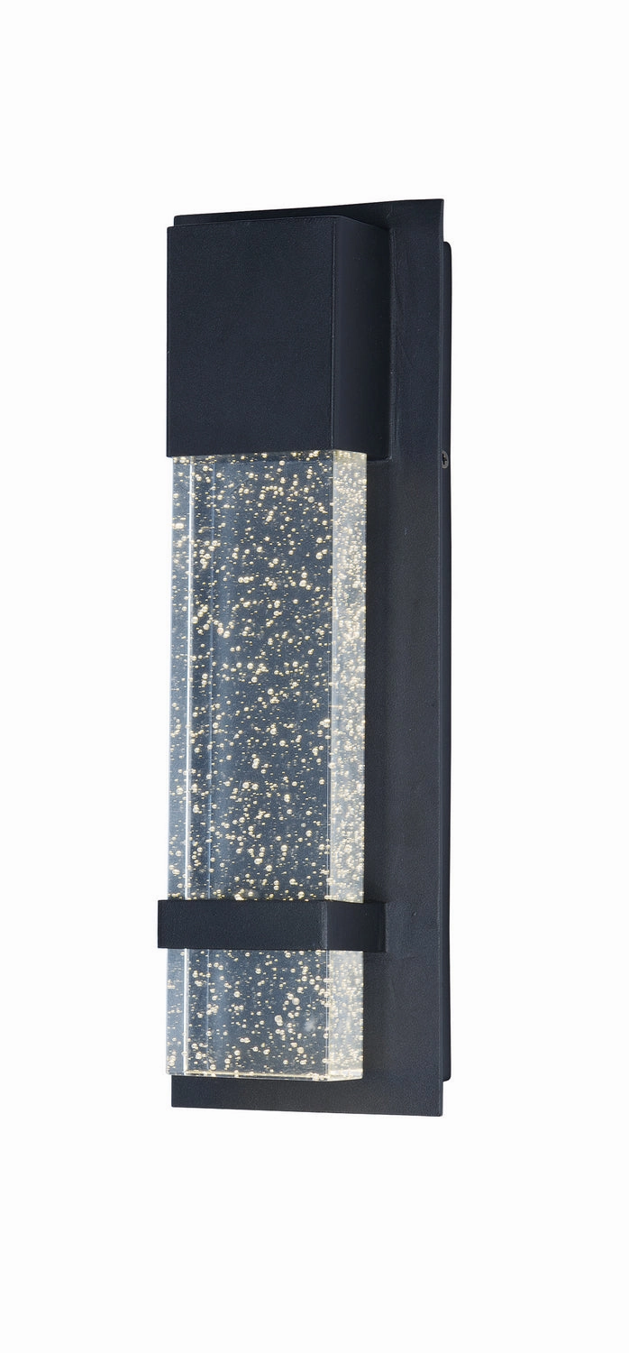Cascade LED Outdoor Wall Sconce Black