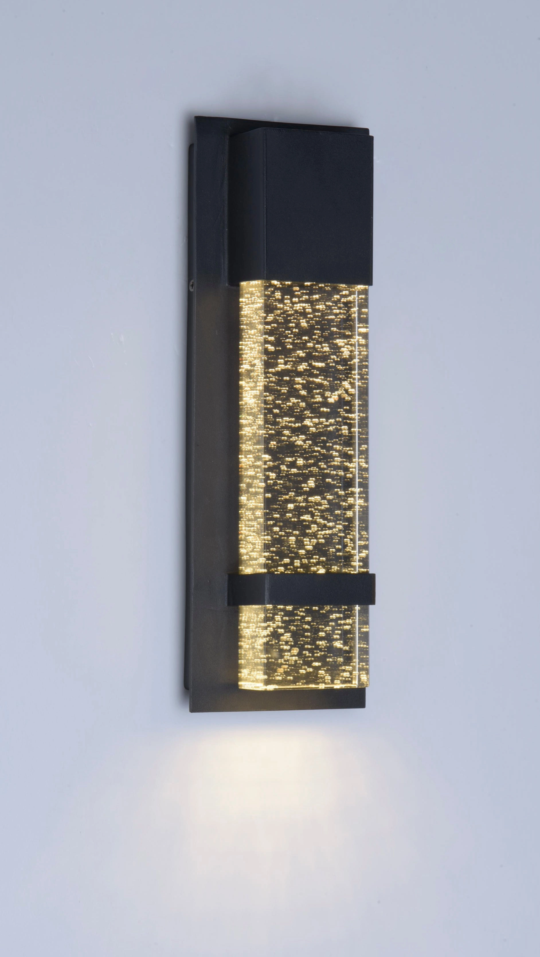 Cascade LED Outdoor Wall Sconce Black