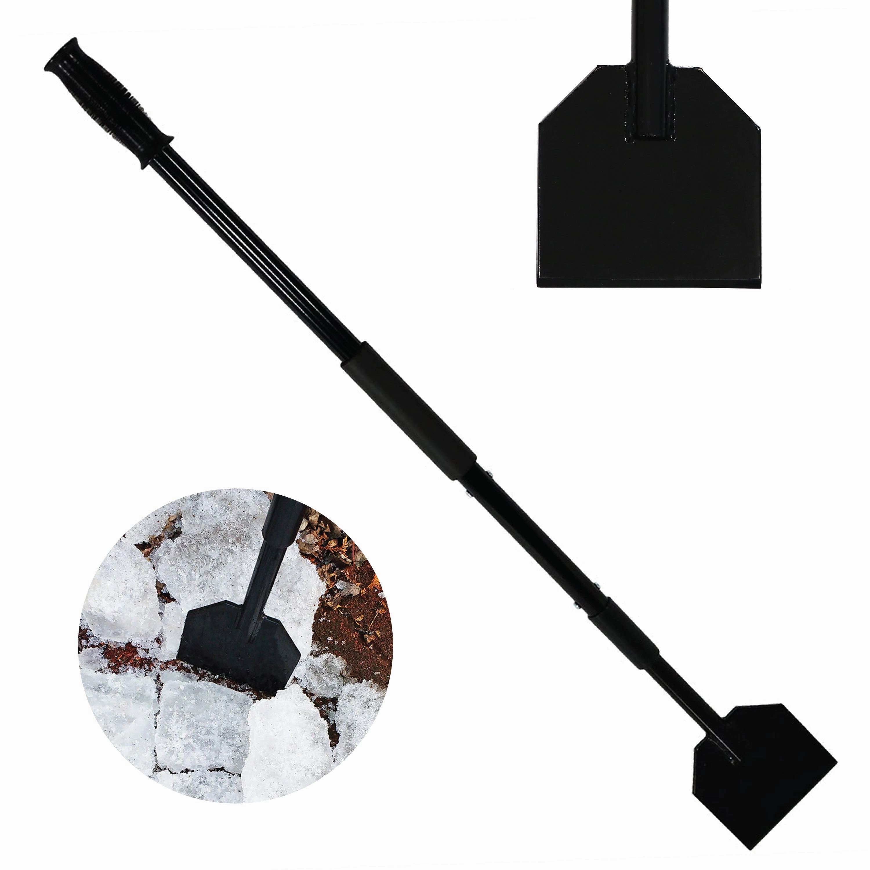 CASL Brands Steel Shock-Absorbing Driveway Ice Scraper with Extra-Thick Bladeoutdoor patio furniture set