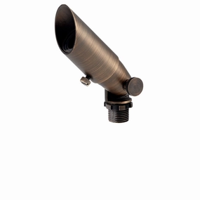 Cast Brass One Light Accent Centennial BrassColor changing landscape spotlights