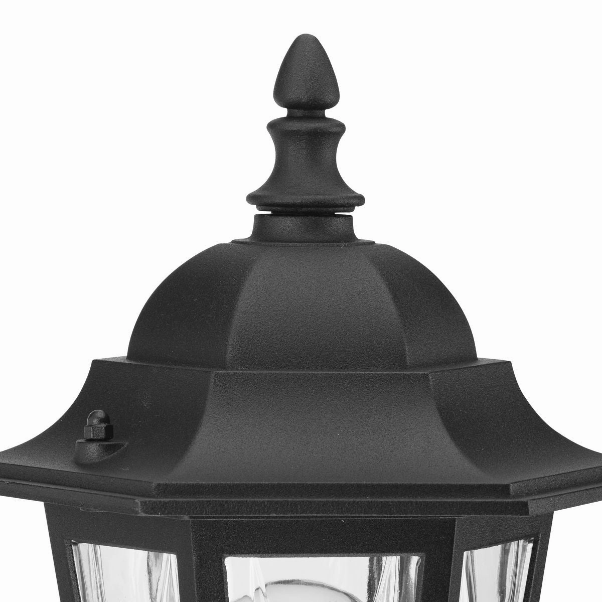 Cast Lantern One Light Wall Lantern Black
