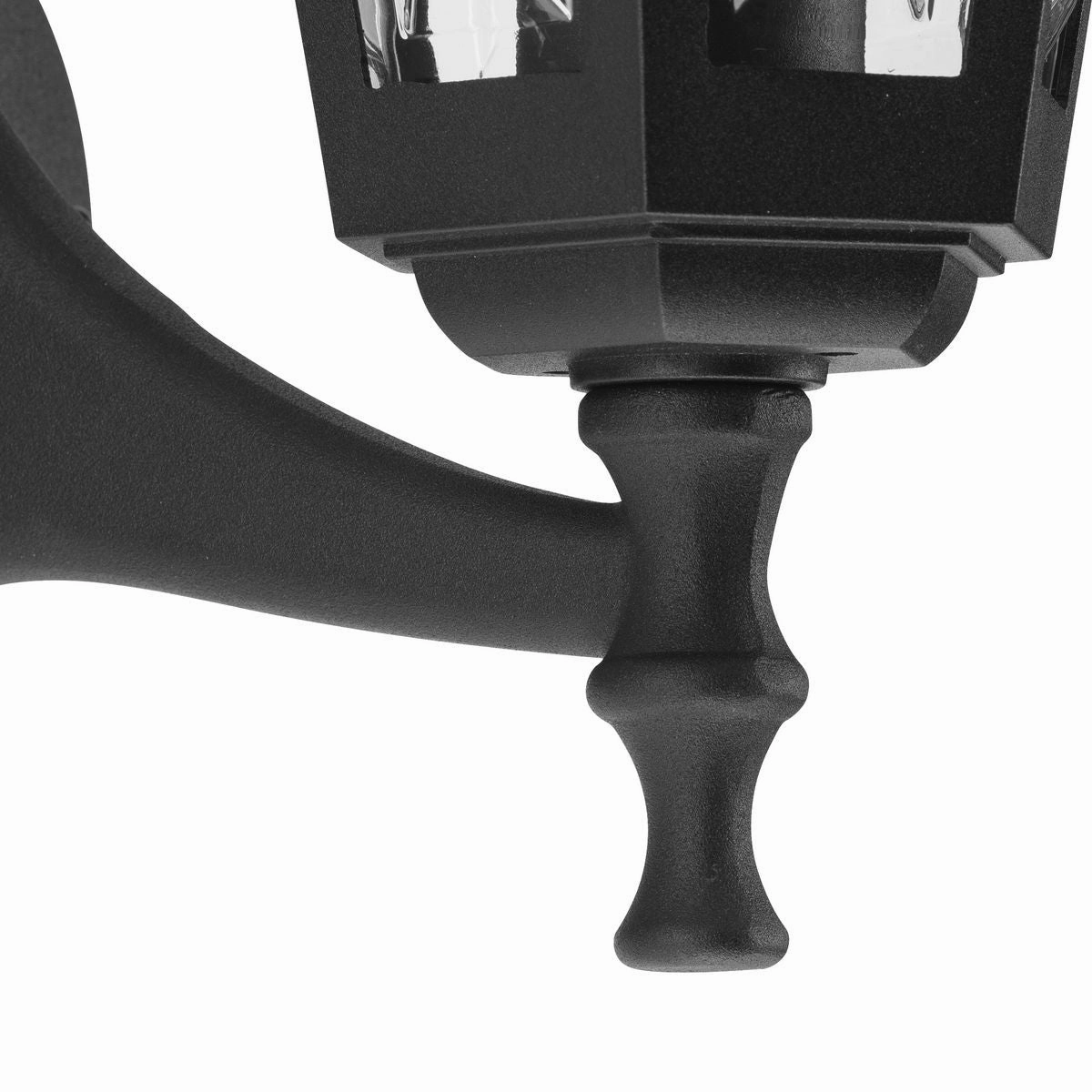 Cast Lantern One Light Wall Lantern Black