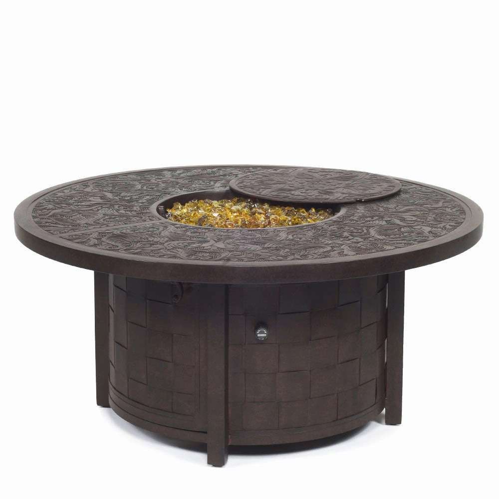 Castelle Classical 49" Round Fire Pitportable outdoor fire pit with lid