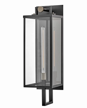 Catalina LED Outdoor Wall Mount BlackOutdoor wall sconces with motion sensor