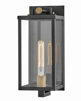 Catalina LED Wall Mount BlackOutdoor wall sconces with motion sensor