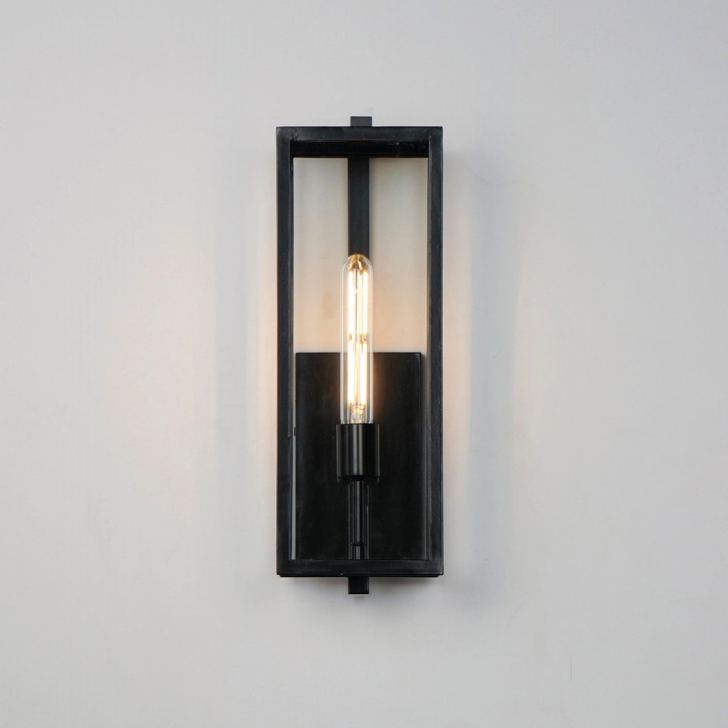 Catalina One Light Outdoor Wall Sconce Dark Bronze