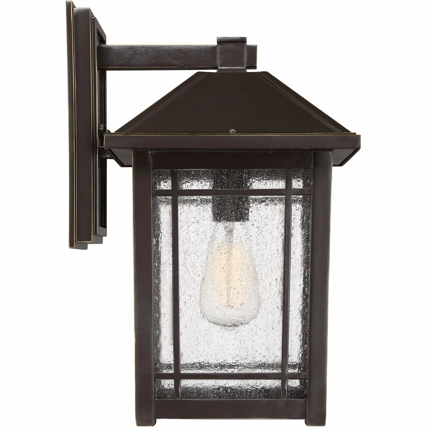 Cedar Point One Light Outdoor Wall Lantern Palladian Bronze