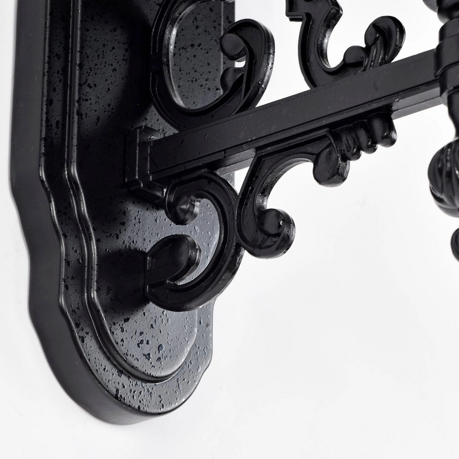Central Park One Light Outdoor Wall Lantern Textured Black