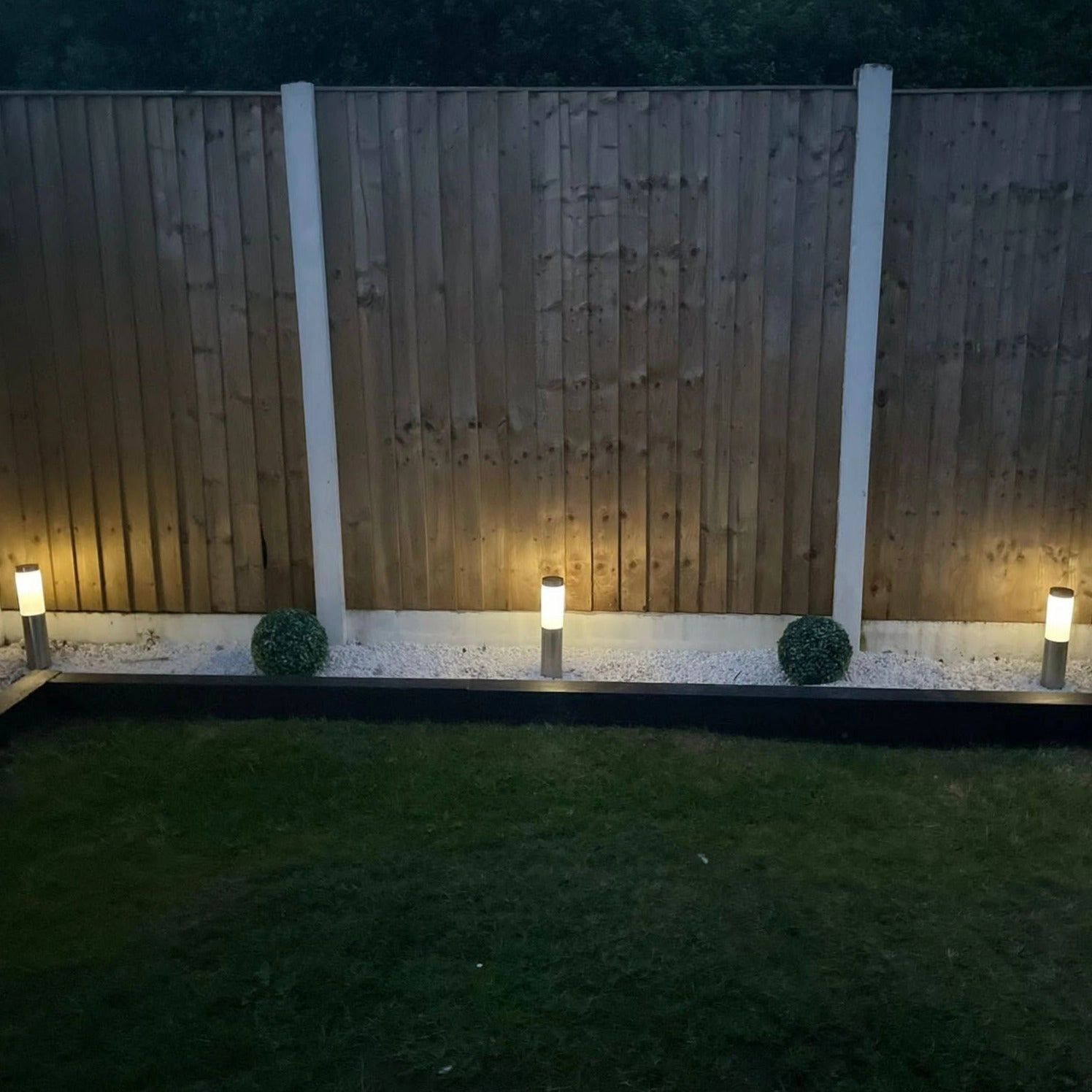 CGC ASTER Stainless Steel Outdoor 45cm Post Light