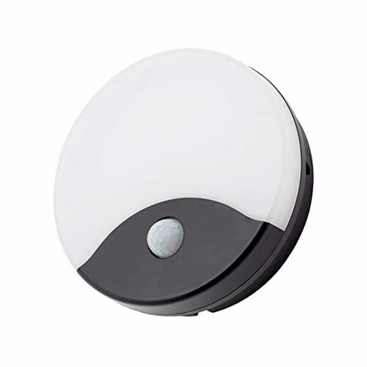 CGC BECCA Round With Motion Sensor Monochrome LED Wall Light