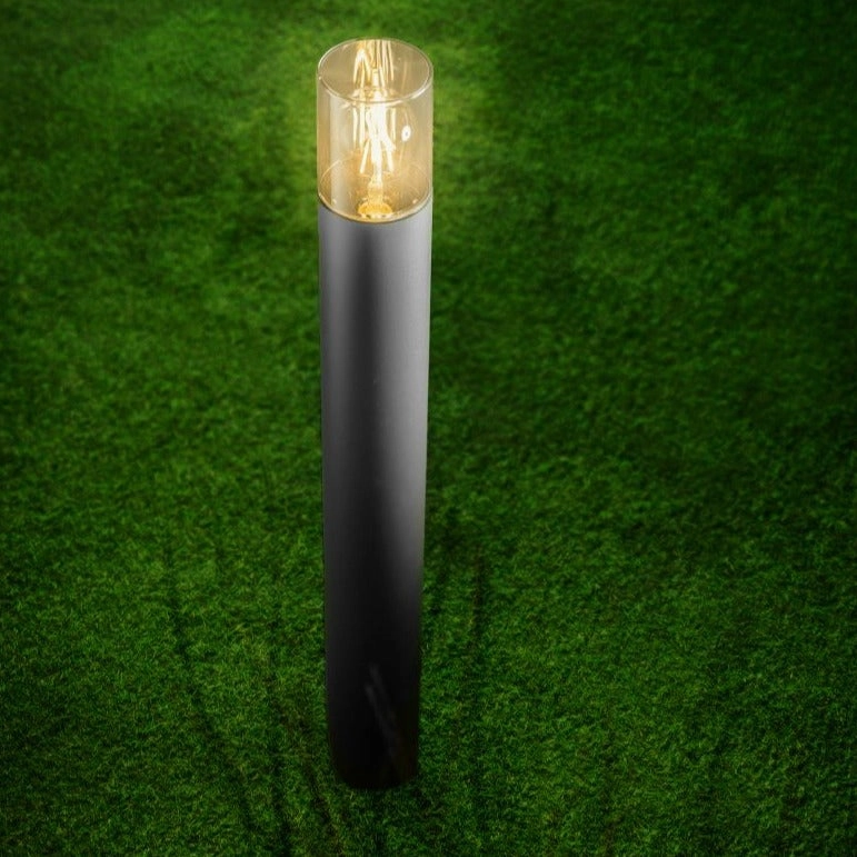 CGC BLUEBELL Dark Grey Tall Post Light 80cmMotion activated driveway security lights