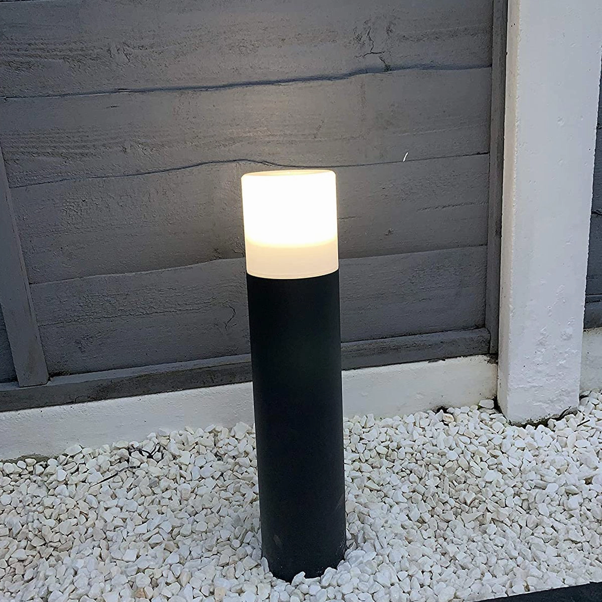 CGC CORTEZ Dark Grey Medium Outdoor Post Light