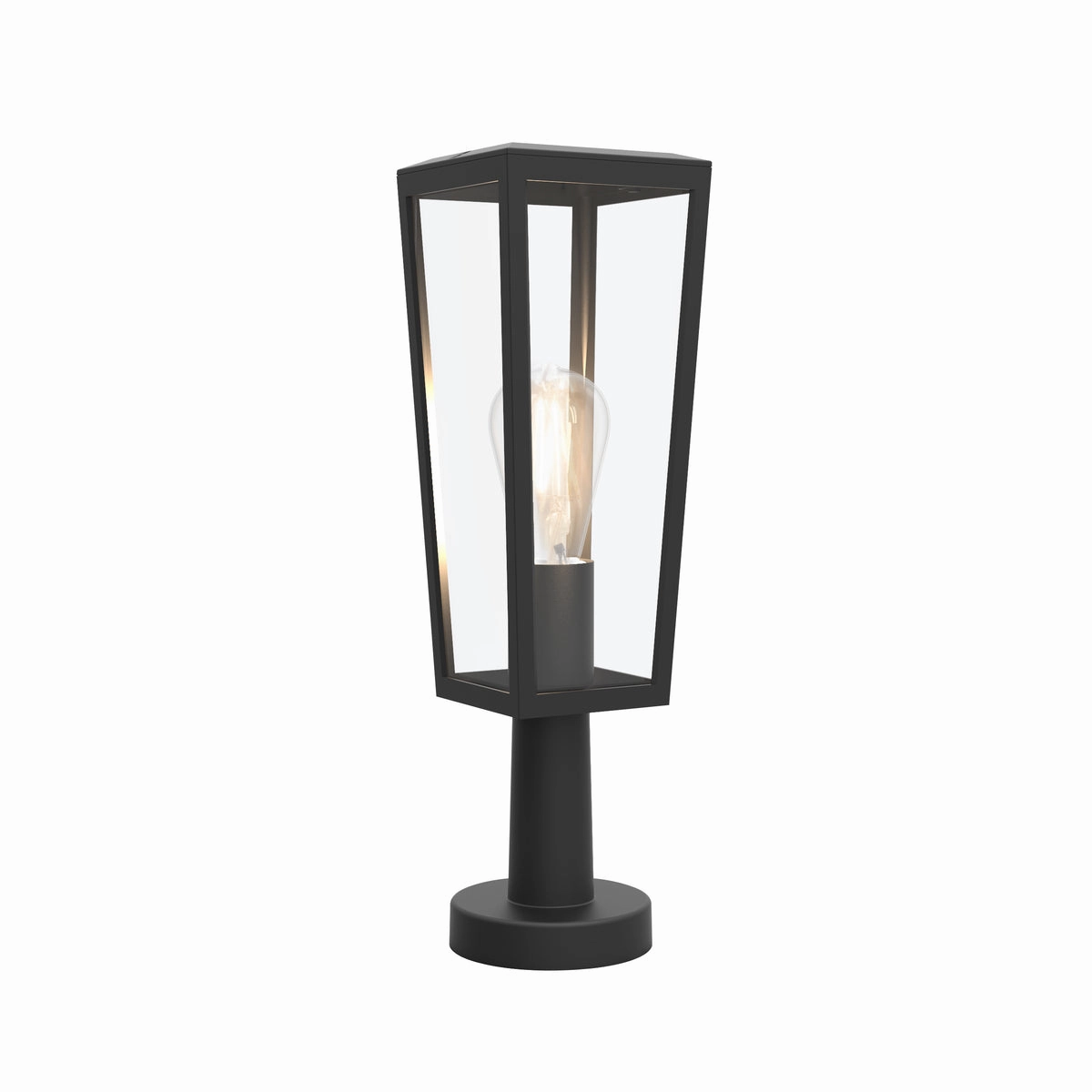 CGC FIR Small Modern Black Outdoor Post LightDecorative outdoor post lights