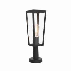 CGC FIR Small Modern Black Outdoor Post LightDecorative outdoor post lights