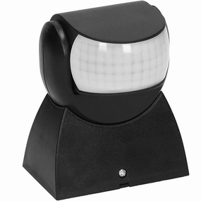 CGC INDIE Black CR9 Individual PIR Motion SensorWeatherproof outdoor lighting