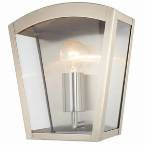 CGC IRIS Stainless Steel Curved Top Lantern Wall LightMotion activated driveway security lights