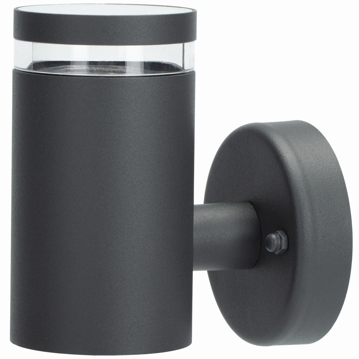 CGC JENNIFER Dark Grey Outdoor Single Spot Cylinder Wall Light