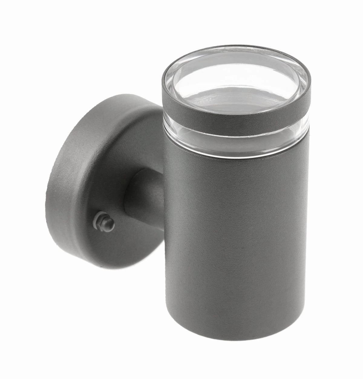 CGC JENNIFER Dark Grey Outdoor Single Spot Cylinder Wall Light