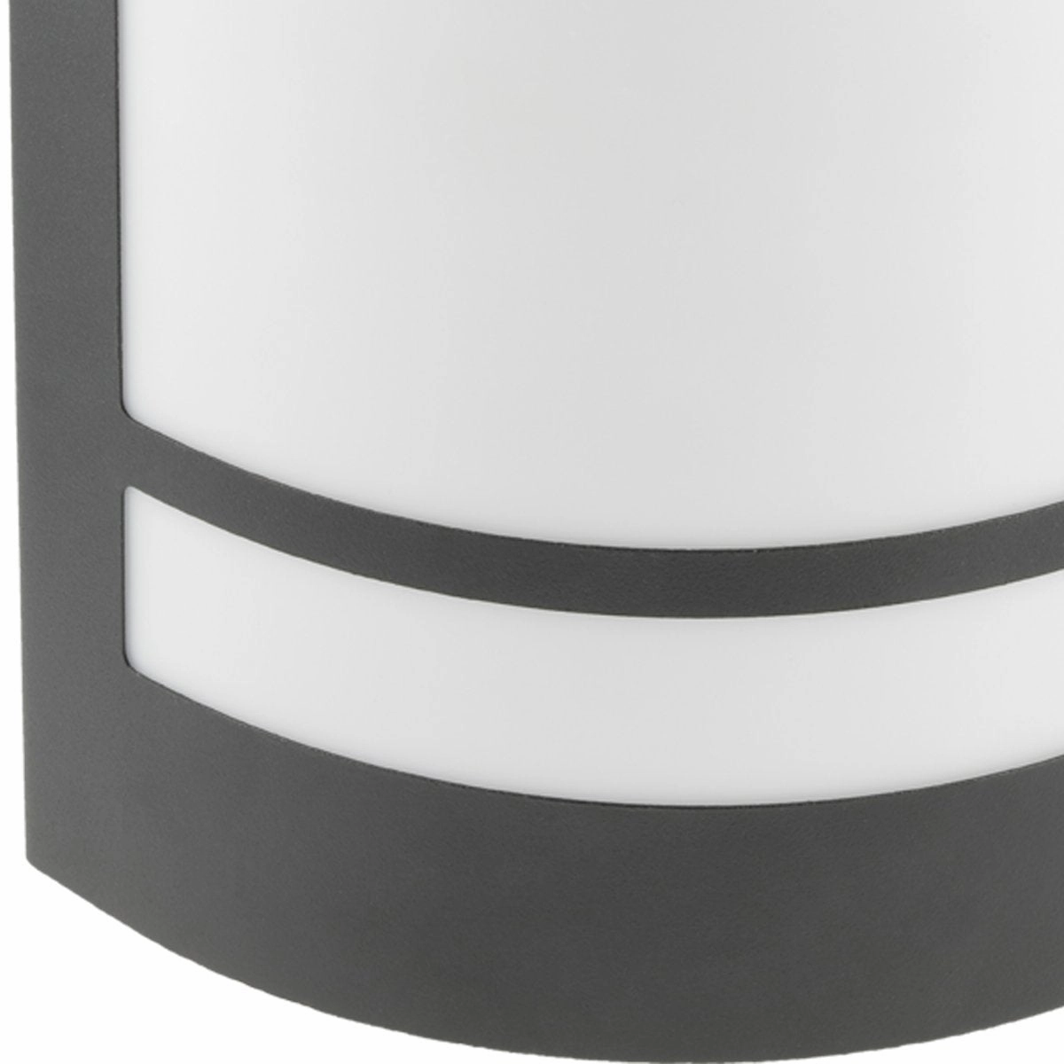 CGC KALA Black Stainless Steel Curved Outdoor Wall Light