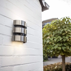 CGC KERRY Stainless Steel LED Outdoor Wall Light With Motion SensorMotion activated driveway security lights