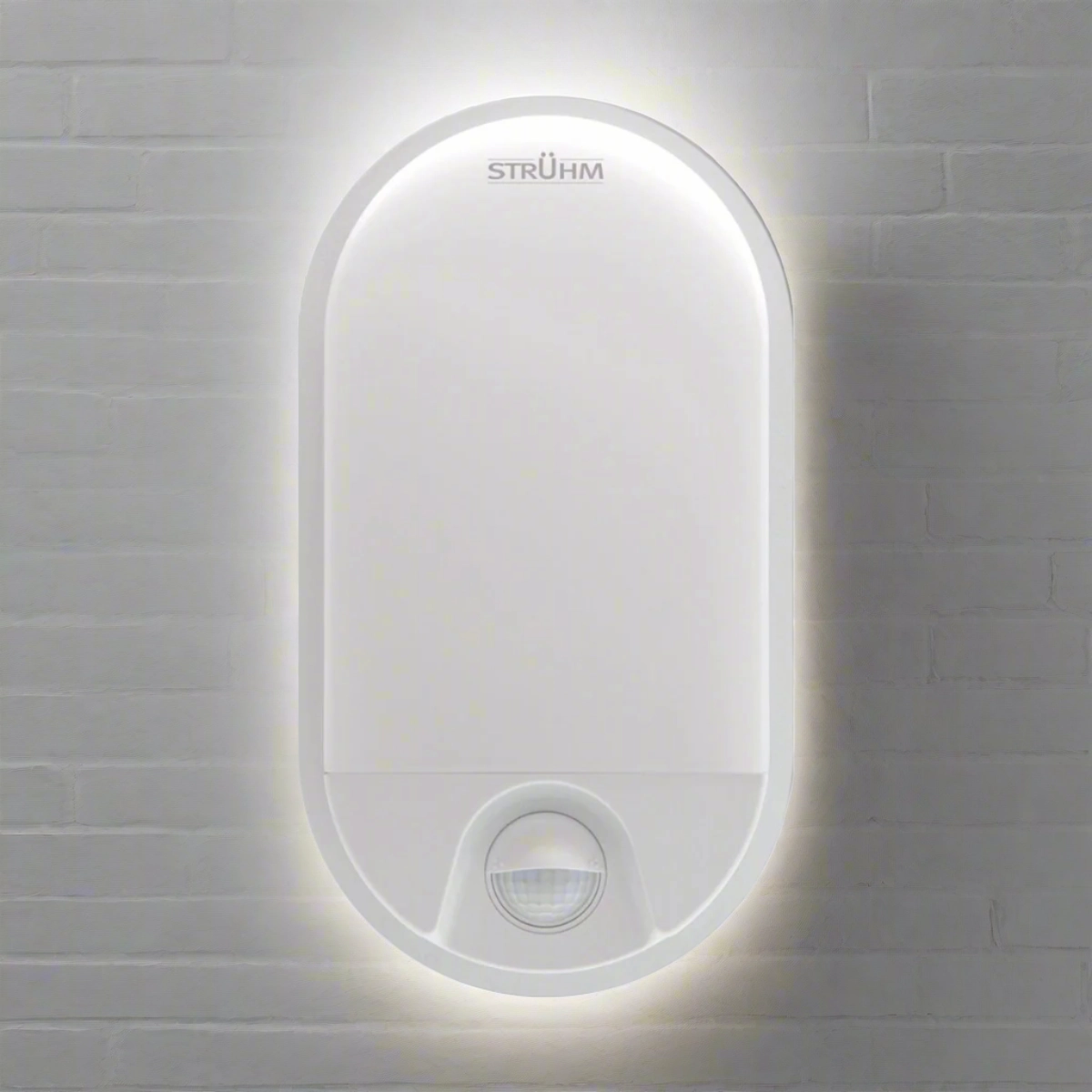 CGC LEAH White Opal Oval Outdoor Wall Light With PIR Motion SensorOutdoor wall sconces with motion sensor
