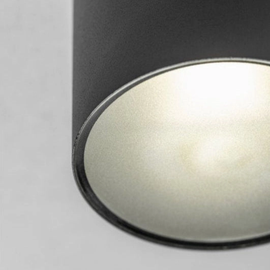 CGC LEN Round Dark Grey Anthracite Outdoor Surface Mount Downlight