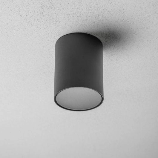 CGC LEN Round Dark Grey Anthracite Outdoor Surface Mount Downlight