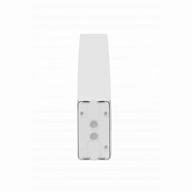 CGC MATEO White Curved LED Wall Light with PIR Motion Sensor Full Opal Front Diffuser