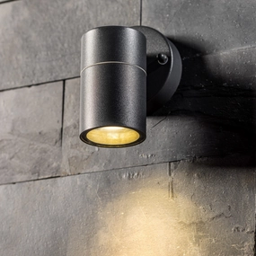 CGC MIA Dark Grey Stainless Steel GU10 Down Outdoor Wall Light IP44Weatherproof outdoor lighting