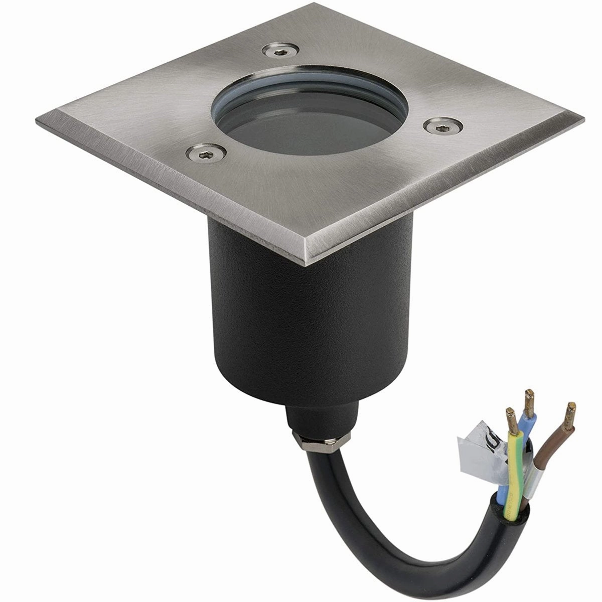 CGC MYAH Four Square Small Stainless Steel Inground Or Decking Lights