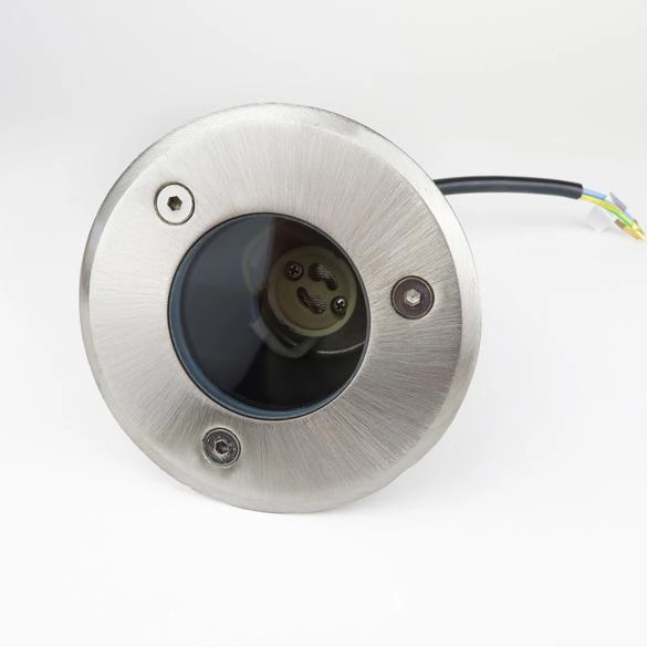 CGC NOLA Four Round Small Stainless Steel Inground Or Decking Lights