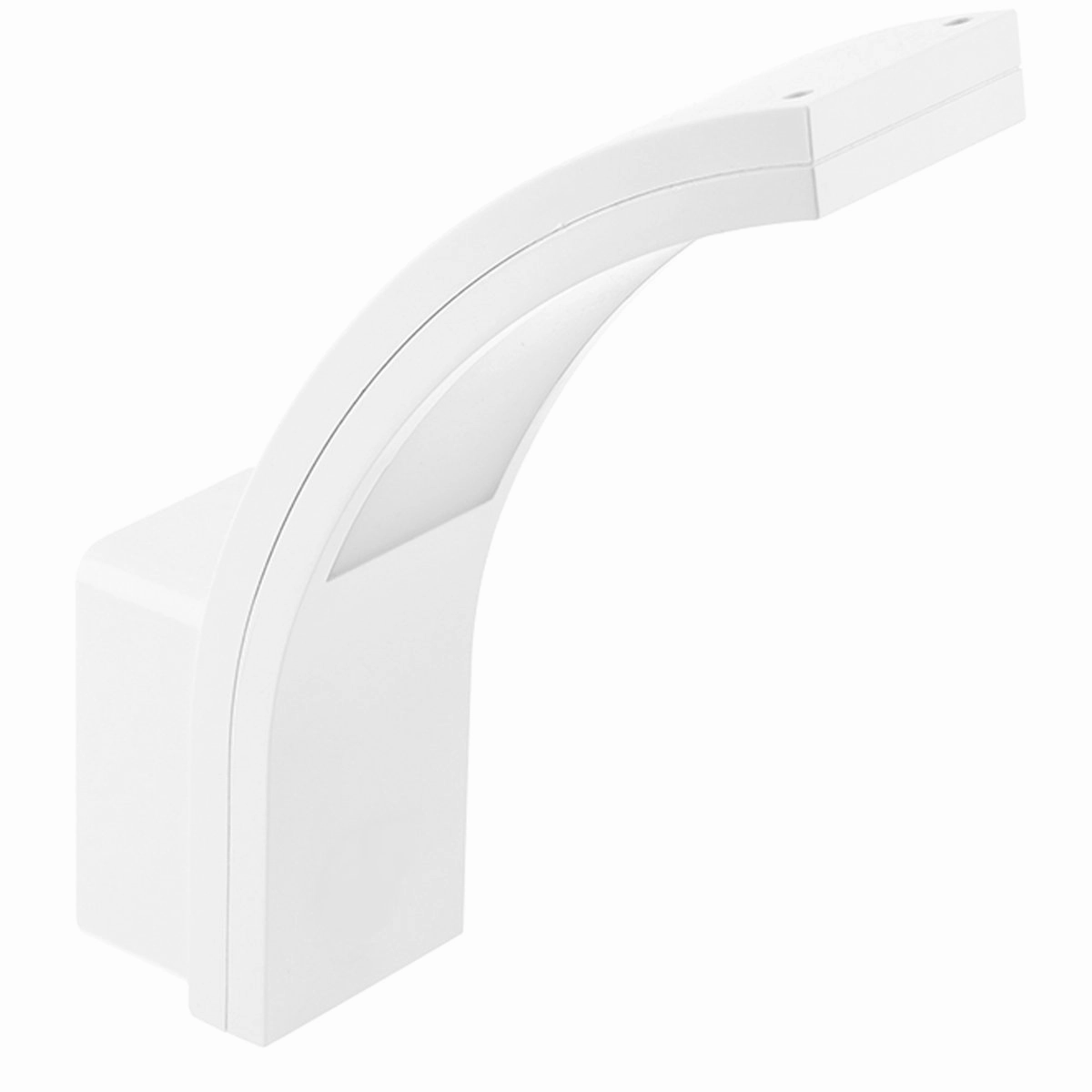 CGC PARIS White LED Curved Outdoor Wall Light
