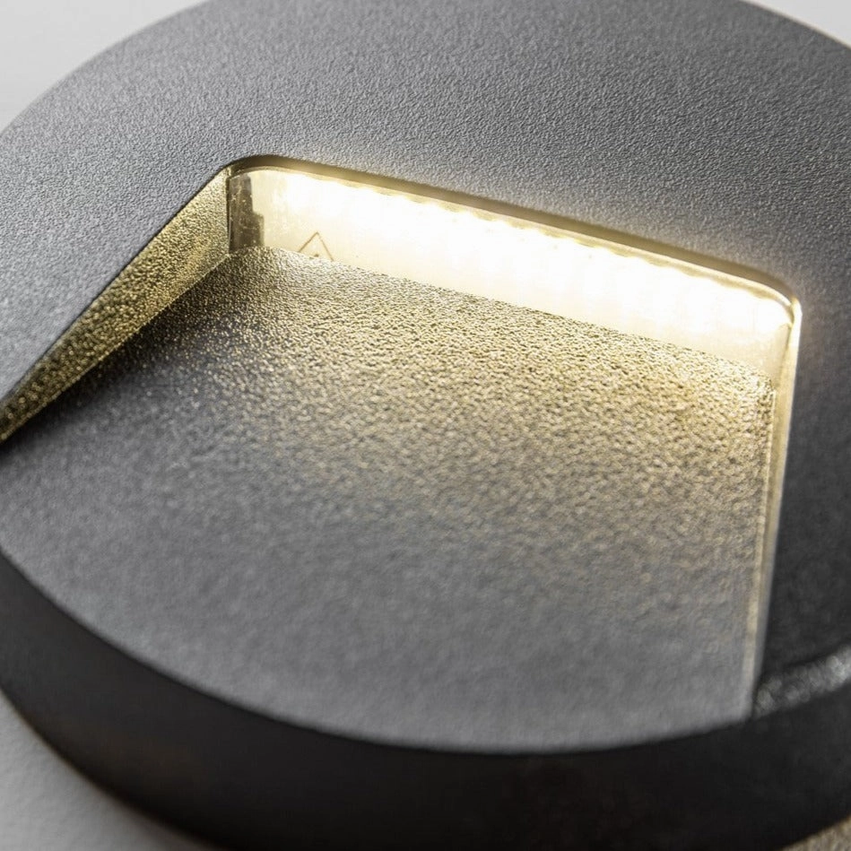 CGC PRIMROSE Black LED Round Outdoor Down Light
