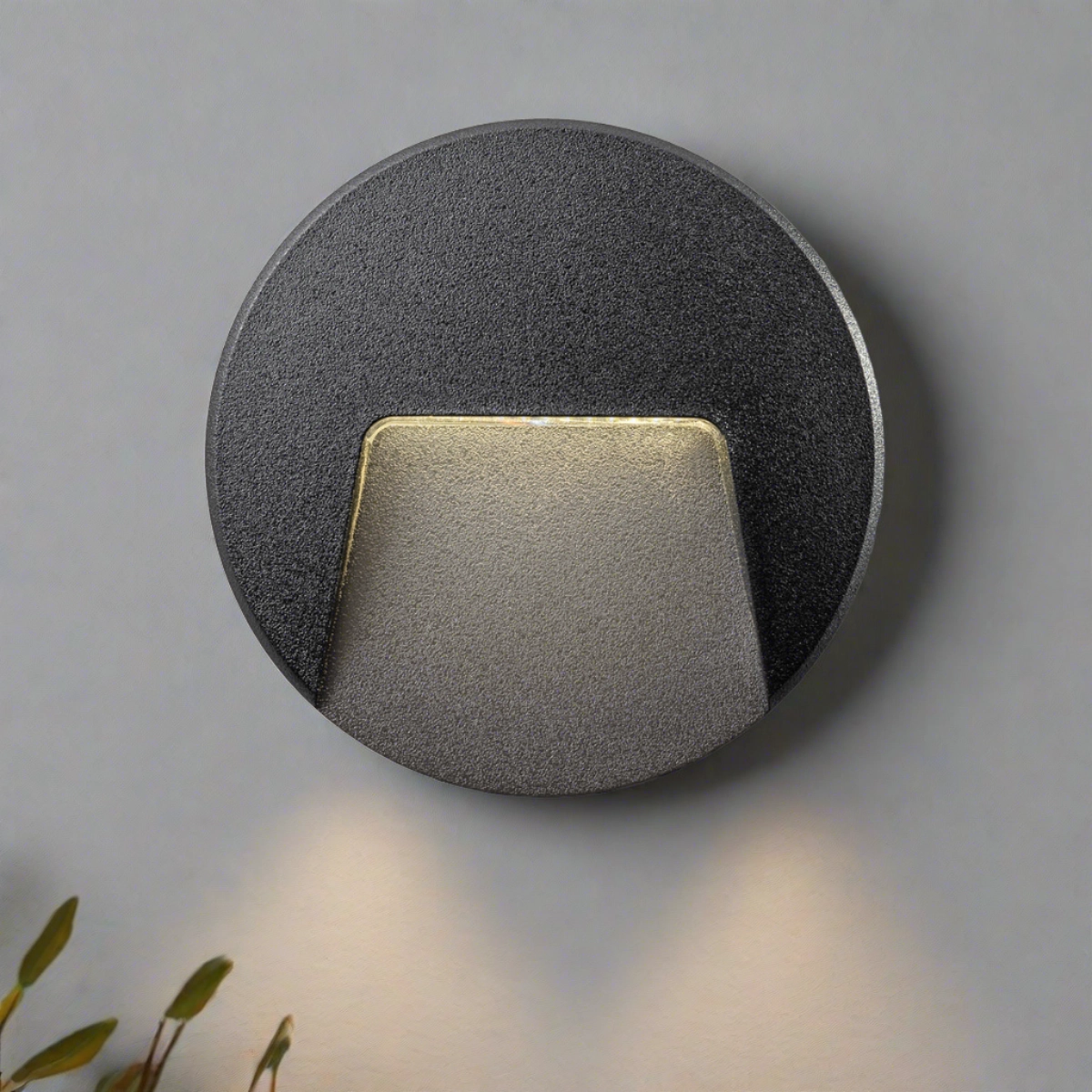 CGC PRIMROSE Black LED Round Outdoor Down Light