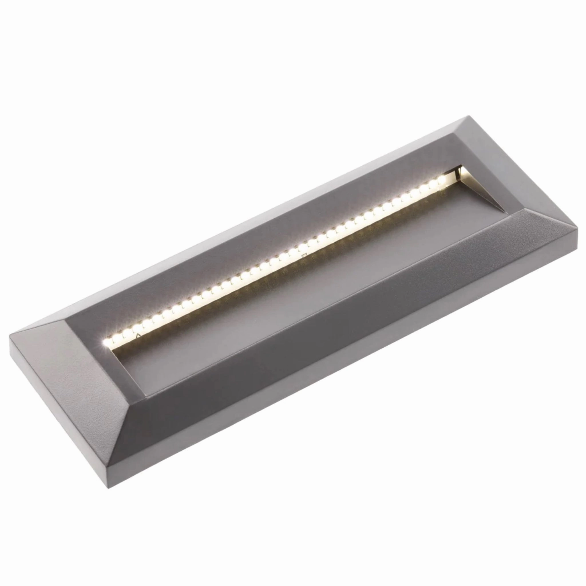 CGC REBECCA LED Dark Grey Slim Rectangle Brick Light