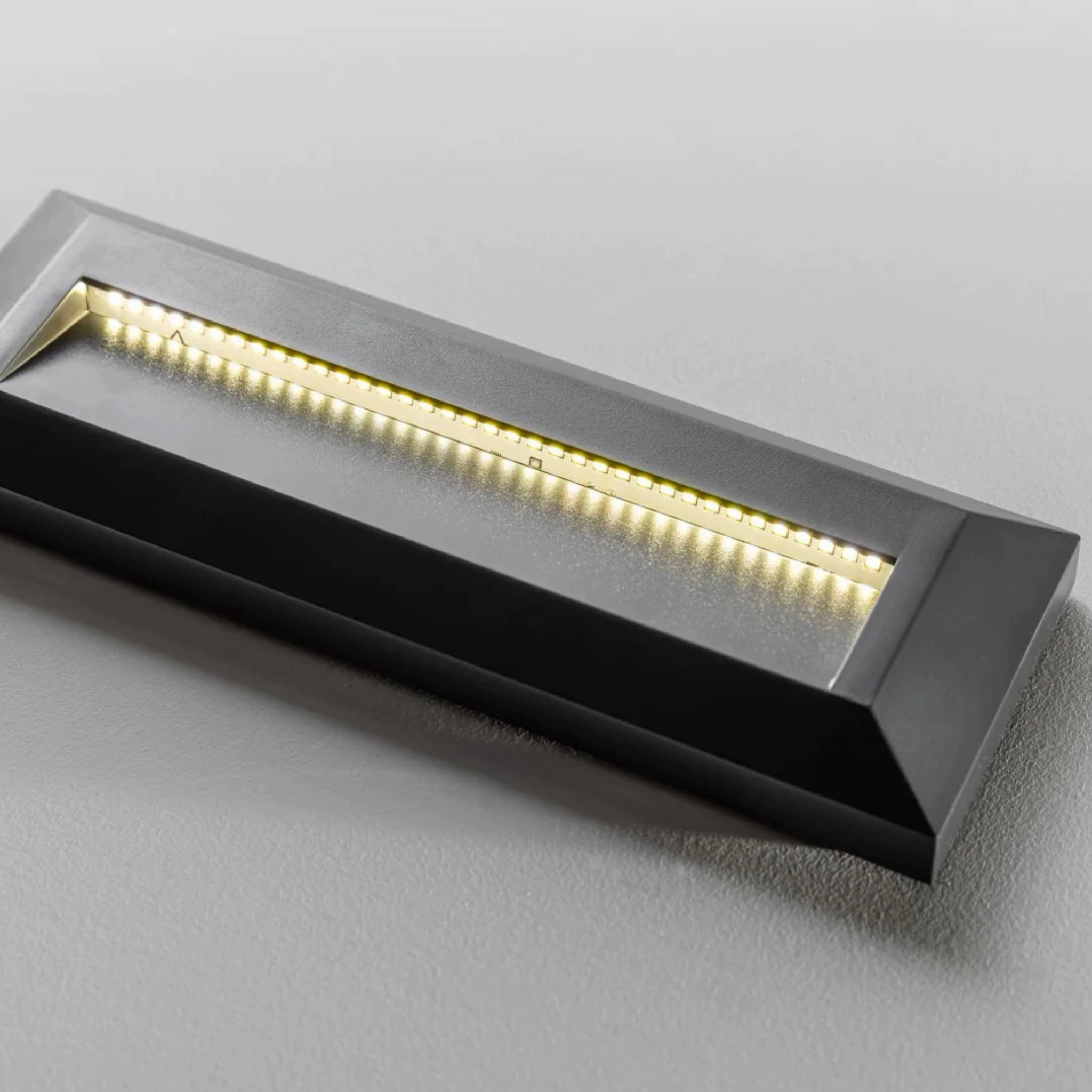 CGC REBECCA LED Dark Grey Slim Rectangle Brick Light