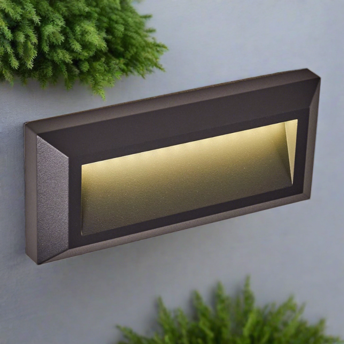 CGC REBECCA LED Dark Grey Slim Rectangle Brick Light