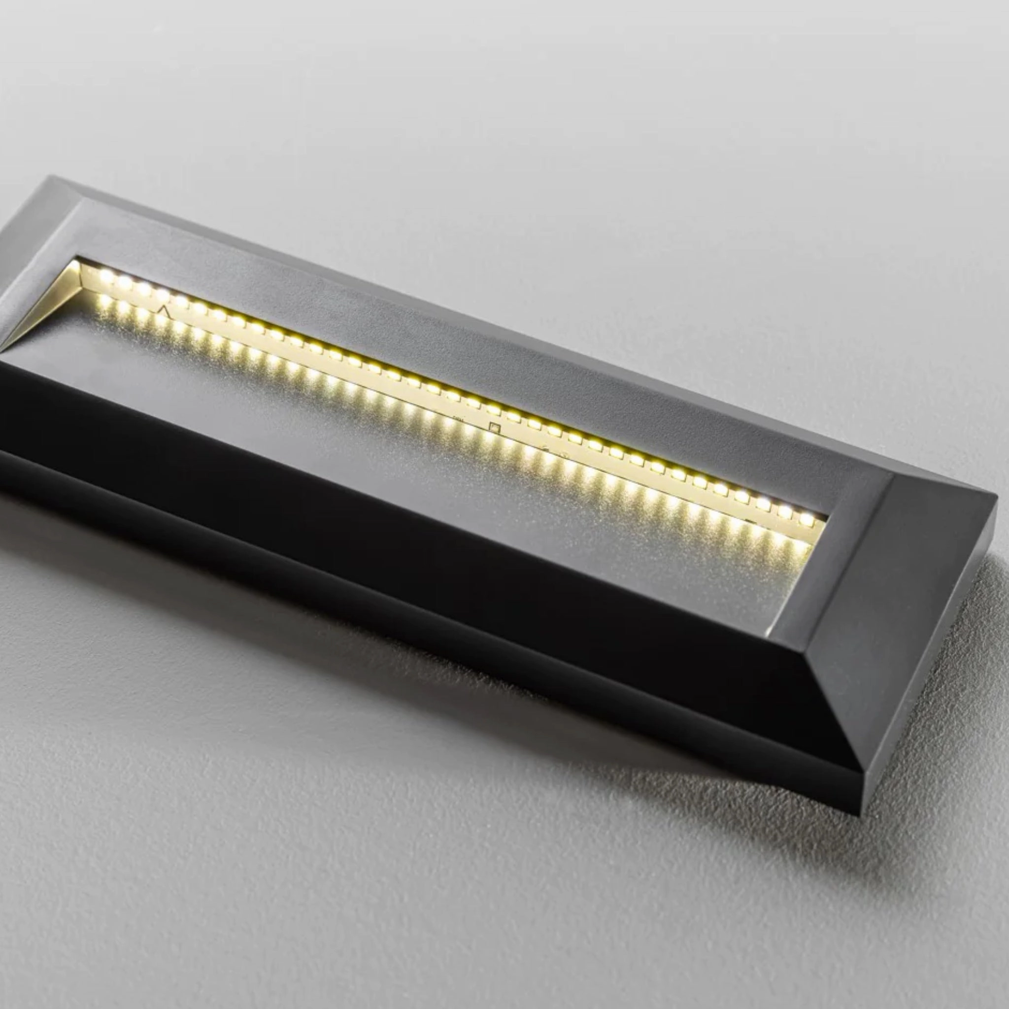 CGC REBECCA LED Dark Grey Slim Rectangle Brick Light